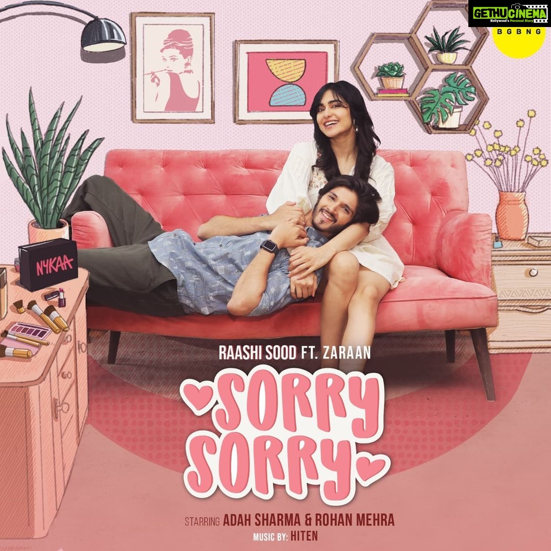 Rohan Mehra - 73.8K Likes - Dear Justin Bieber, it maybe too late to say sorry....but it's never too late to say SORRY SORRY 🙃😁😜😁 #ComingSoon
.
@bgbngmusic @mynykaa @nykaabeauty y @gauravxwadhwa @rumifiedritika @gchawla62 @thestorywala_ @zaraanoffical @ihitenmusic
.
#AdahSharma #RohanMehra #RaashiSood #RitualsOfLove #Nykaa #BGBNG
.
.