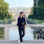 Rohan Mehra Instagram - Keep every stone they throw at you. You’ve got castles to build 🏰. Peterhof, Sankt-Peterburg, Russia