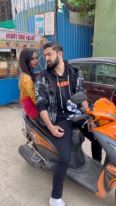 Rohit Suchanti Instagram - Huh aayi badi 🤣🤣🤣🤣🤣 #reels #rishmi #bhagyalakshmi