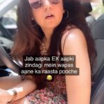 Roopal Tyagi Instagram - Don’t even look back 🤣😂 #funnyreels #exesbelike #dontlookback