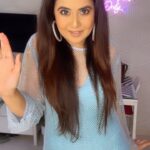 Roopal Tyagi Instagram – Shine bright and let them burn! 🔥 💎 

#notyourbasic #shinebright #rhinestonedress #ootd #shinydress