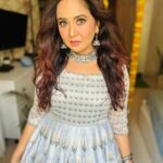 Roopal Tyagi Instagram - Indian outfits are a vibe ✨ #suits #anarkalisuits #ootd #instafashion #indianoutfit #silverjewelry