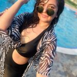 Roopal Tyagi Instagram - Summer is my favourite time! Period! 😄 🏊‍♀️ ☀️ 🥭 #waterbaby #swim #summervibes