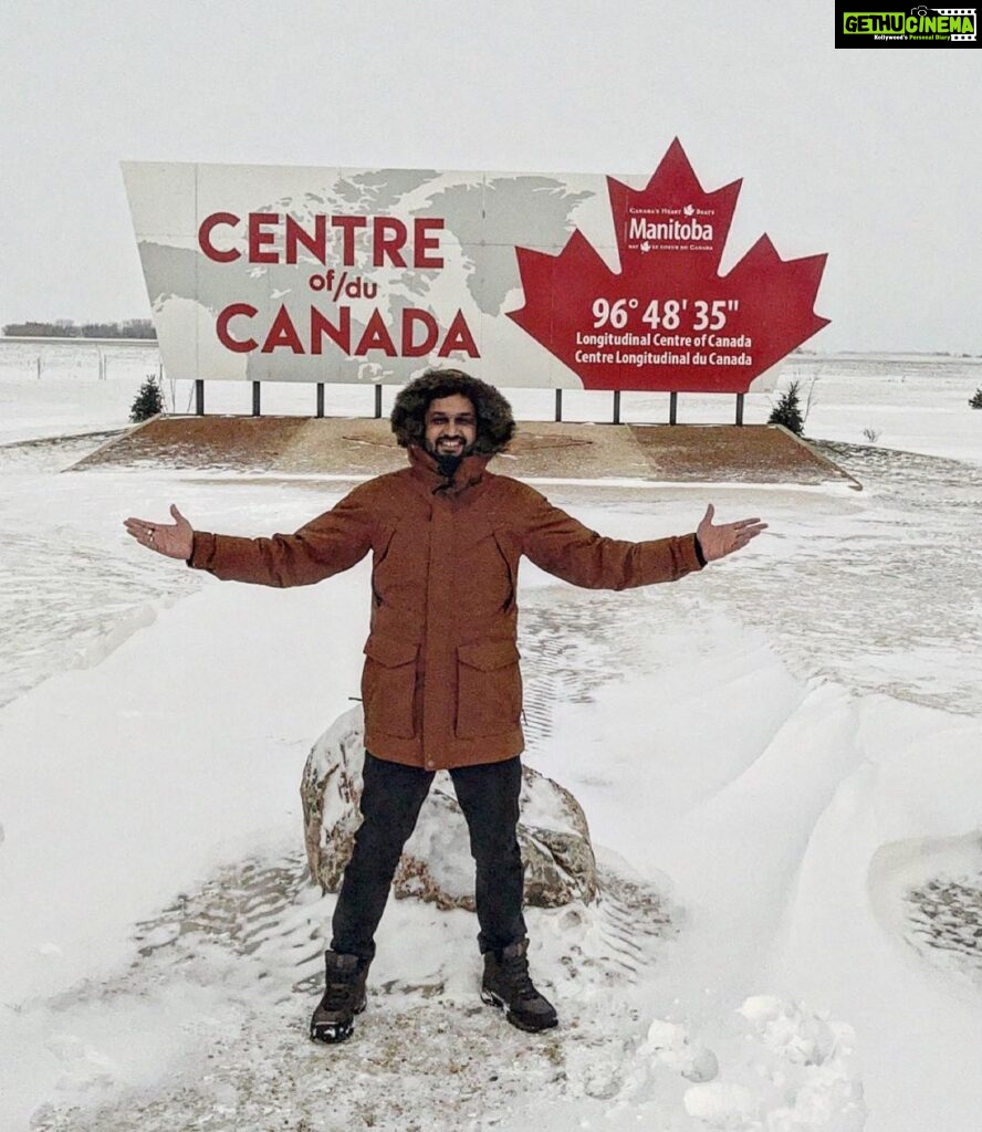 Roshan Prince Instagram - Centre Of Canada Winnipeg @-20 #Winnipeg #Winterpeg
