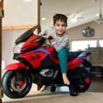 Roshan Prince Instagram – Gaurik’s New Bike @gaurikkaplish ❤️