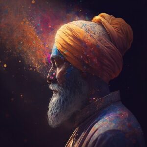 Roshan Prince Instagram - Holi Kini Sant Sev🙏
@theroshanprince 
#holi #holamahalla #roshanprince #1313filmz #sikhpost #sikh #sikhi #khalsa
