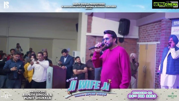 Roshan Prince Instagram - #JiWifeJi 24Feb..!!! JALANDHAR Promotions