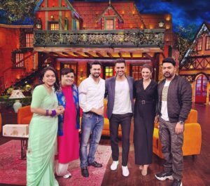 Roshan Prince Instagram - The Kapil Sharma Show ❤️ @kapilsharma @theroshanprince @sureshraina3 @deepak_chahar9 @kikusharda @sumonachakravarti #thekapilsharmashow #kapilshow #entertainment #indiancricketteam #comedy #kapilsharmashow