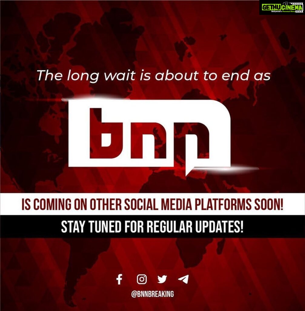 Rubina Bajwa Instagram - BNN's Instagram and Facebook launch this week. Website portal (http://bnn.network) and @Android and @Apple App Store End of Month. Tik Tok and Telegram in November. @BNNBreaking is here, BNN is everywhere. #BNNForever