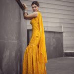 Rubina Bajwa Instagram - 🌼 👗 @labelbymanpreet 📸 @sushantdas_cam JW Marriott Hotel Chandigarh