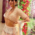 Ruhi Chaturvedi Instagram - ਸੋਹਣੀ ਕੁੜੀ 💫 . . . . Styled by @shailjaanand Outfit by @aashiluthrastore Jewellery by @the_jewel_gallery