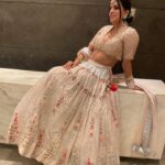 Ruhi Chaturvedi Instagram - ਸੋਹਣੀ ਕੁੜੀ 💫 . . . . Styled by @shailjaanand Outfit by @aashiluthrastore Jewellery by @the_jewel_gallery