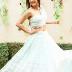Ruhi Chaturvedi Instagram - Twirling towards a HAPPY LIFE . . Styled by - @sacorina #collaboration Make up- @r_aj11111 Hair - @sanabharsakal Photo - @pappu.gupta.549 . . . #simplybeingsherlyn #lovelovelove 💙