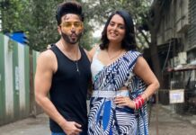 Ruhi Chaturvedi Instagram - Tu mera fav hai.... Happy birthday Karuuuuu.... Sharuuu Loves you 😘😘😘😘 . . . . #birthdayboy #starhaitu #karusharu #lovelovelove
