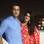 Ruhi Chaturvedi Instagram - Karwa chauth 2020 💕 . . . . #Shivkirooh❤️ #phelevrat #thatglowisoflove