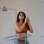 Ruhi Chaturvedi Instagram - Practice , Practice and Fucking Keep Practicing Till The Time YOU Get It Right. It has taken me months of Practice and trust me it's not easy. But the girl gotta do what she gotta do..... . . . Inspired by @adhvik_official . Had seen him doing to Hula Hoop in a video months back..... . . . Pushed by @shivendraa_om_saainiyol my cheerleader for life. Thank You . . . #hulahoop #longwaytogo #learningnewthings #childhooddream