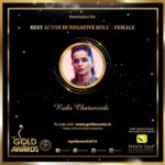 Ruhi Chaturvedi Instagram – Beheno aur Unkay Bhaiyooo .. Isse saal mai phir Nominate hui hu ( Best actor in Negative role – Female ) . Go and Vote for your Fav . Keep the love flowing . 12th Gold Awards…
.
.
.
.
#simplybeingsherlyn #kundalibhagya #balaji #zeetv #goldawards2019 #thankyougod #lovelovelove