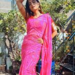 Ruhi Chaturvedi Instagram - Dil Mei pyaar hai isse tarhaa unke lie ki soye toh sapne unke aur Jage tho khayal unke 💝 . . . . Styled by :- @seam_stress_by_rajludhwani Outfit by:- @nangaliaruchira . . . #gulaboo #jaipurdiaries