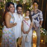 Ruhi Chaturvedi Instagram - Baby Ka Baby Shower 💕 . . Wearing @sacorina 💫 . #lovelovelove #jrDhoopiontheway #yummymummy