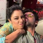 Rupali Ganguly Instagram - Happiest birthday to you ARIAN!! What a beautiful & intelligent actor you are… #inspirational 🥂😇♈️🔆 May you be loved even more by the nation… And grow stronger and wiser day by day… love you tons ❤️♈️🤗😘🧿 #thuthuthu #happybirthday #celebration #partytime #anupamaa #toshu #beblessed #doglover #happytime Somewhereontheearth