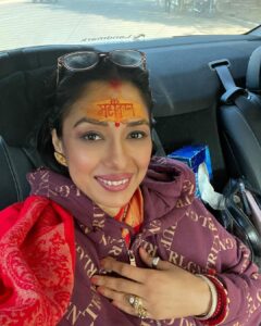 Rupali Ganguly Instagram - Jai MAHAKAAL 🙏🏻🙏🏻🙏🏻
Gratitude 🙏🏻 Gratitude 🙏🏻 Gratitude 🙏🏻 

@ddheeraj_d_dev thank u for the bhavya darshan and bhasm aarti 🙏🏻🙏🏻

#mahakal #mahadev #blessed #gratitude #feelingblessed #instagood #ujjain #rupaliganguly #anupamaa #jaimatadi #jaimahakal