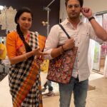 Rupali Ganguly Instagram - Before the day ends 🥰 #Maan #throwback #rolereversal #instagood #rupaliganguly #gauravkhanna #2023 #gaurup #anupamaa #anujkapadia #thistimelastyear #jaimatadi #jaimahakal