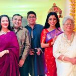 Rupali Ganguly Instagram - Ketaki aur Rushad ki shaadi ki photos ❤️ #nofilter #noedit #marriage #happy #instagood #rupaliganguly #2023 #wedding #goodvibes #blessed #gratitude #jaimatadi #jaimahakal Styledby: @stylebysugandhasood @teamsugandhasood Outfit: @narayaniweavesbyramya @rajan.shahi.543 @deepa.shahi.1428 @mehulnisar @jaswirkaur @ektasaraiyamehta @kedaraashish