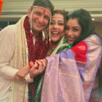 Rupali Ganguly Instagram - Ho gayi shaaaadddiiiiii ❤️❤️❤️❤️❤️❤️❤️❤️❤️❤️❤️❤️❤️🧿🧿🧿 #ketakirushaad #love #marriage #instagood #rupaliganguly #anupamaa #2023 #happy #friends #jaimatadi #jaimahakal