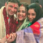 Rupali Ganguly Instagram - Ho gayi shaaaadddiiiiii ❤️❤️❤️❤️❤️❤️❤️❤️❤️❤️❤️❤️❤️🧿🧿🧿 #ketakirushaad #love #marriage #instagood #rupaliganguly #anupamaa #2023 #happy #friends #jaimatadi #jaimahakal