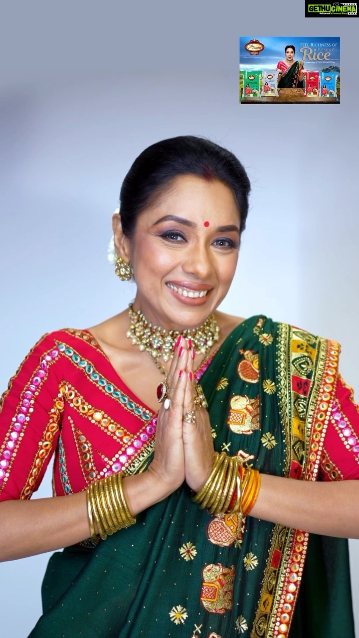 Rupali Ganguly Instagram - When it comes to rice, am always very selective because purity, good quality and taste all are very essential factors for me when i choose things for my kitchen. All seasons basmati rice makes sure for all the three factors, and it has many varieties for different types of rice dishes! So, order yours today for biryani , pulav or kheer they have it all! www.allseasonsrice.com https://instagram.com/allseasonsrice?igshid=YmMyMTA2M2Y= @i_deepakchopra @dabbooratnani #ricemanufacturer #premiumqualityrice #healthyfood #basmati rice #rice #lovefood #ad #rupaliganguly