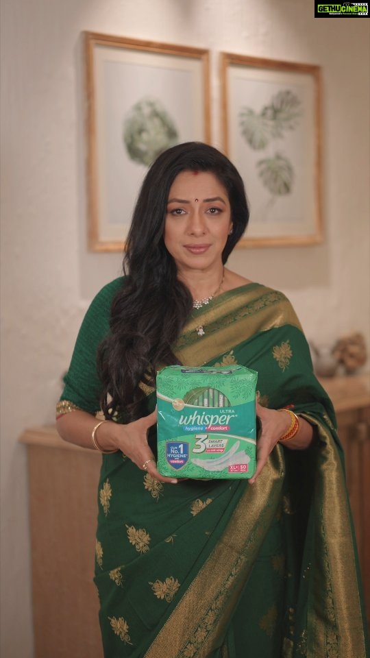 Rupali Ganguly Instagram - School book se kuch bohot important missing hai… and abhi tak hum sab ki life se missing hi raha hai… 7 out of 10 mothers in India don’t know the biology of periods….It’s shocking! If mothers are not aware, then how will our daughters learn? It's time for change! Share this video and help spread period education. Make sure the missing chapter reaches moms. Kyuki Maa seekhegi, tabhi toh beti padhegi. For every Whisper Ultra pack you buy, Whisper provides free pads and period education to school girls and moms. #TheMissingChapter #KeepGirlsInSchool #PeriodEducation #WhisperIndia