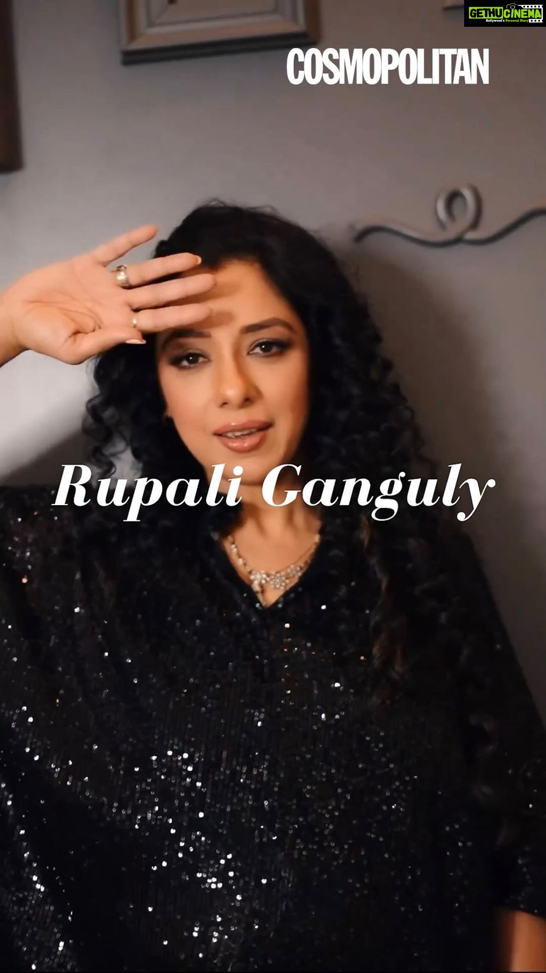 Rupali Ganguly Instagram - The second star in our series ‘Serial Chillers’ is @rupaliganguly, the country’s highest-paid TV actor. Having played the role of Anupamaa and empowered audiences around the world through the show, Rupali Ganguly sure knows a thing or two about loving oneself. Add to that, Ganguly, in a conversation with #CosmoIndia, tells us about her adored character being a mere reflection of herself; the fame and adulation not getting the better of her; what she’s most addicted to; her love for dogs, and much more. Head to the 🔗 in the bio. ✍🏼 by @ganglyganguly Digital Editor: @sonalved Video edited by @sanjanaaaaaaaaa_ Location courtesy: @pinkwasabi.in #CosmopolitanIndia #SerialChillers #CosmoIndiaXSerialChillers #RupaliGanguly