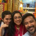 Rupali Ganguly Instagram - Har Har Mahadev 🙏🏻🙏🏻🙏🏻 Jai Shree MAHAKAAL 🙏🏻🙏🏻🙏🏻 The Bholebaba Brigade 🥰🥰🥰 #mahashivratri #mahadev #rupaliganguly #vijayganguly #instagoodd #prayers #blessings #blessed #geatitude #nofilter #noedit #jaimatadi #jaimahakal @vijayganguly ❤️ @akankshagkhanna ❤️ 👗 @navgauriboutique 🙏🏻