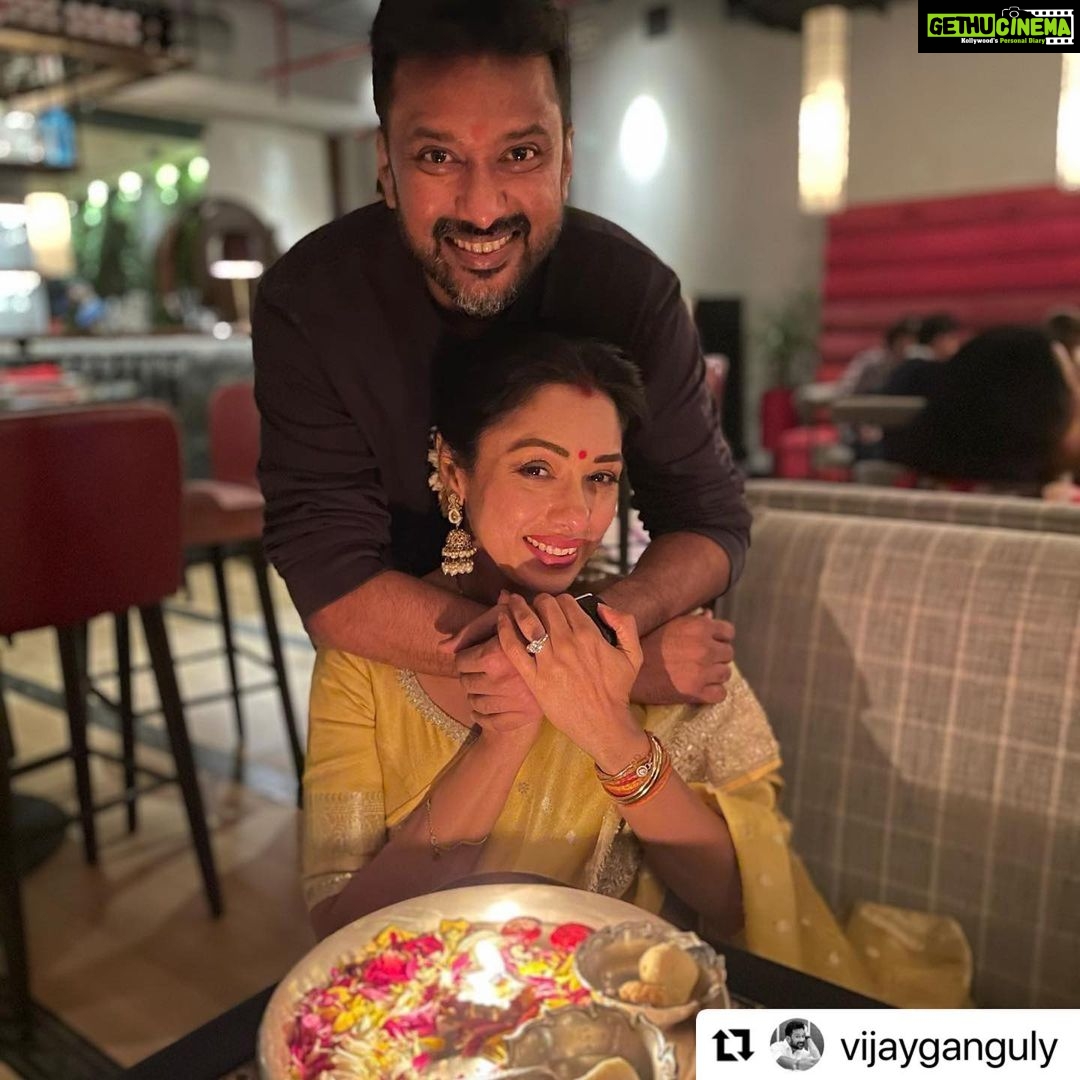 Rupali Ganguly Instagram - Thank you mere talented bhai! ❤️ . #Repost @vijayganguly ・・・ To the pillar of the family, the person I always fall back on, my support system . Happy Birthday! @rupaliganguly (I wrote good stuff see 😁😁😁) But love you more then u know!! Keep shining and inspiring billions! #happybirthdayrupaliganguly #sister #brother #proud #happybirthday #5thapril