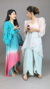 Saba Khan Instagram - It’s so hot 🥵 pls Zalima coca cola pila de 🥤 . @somikhan_ks #khansisters Outfit- @shreyaagarwallabel Mua - @ramanz_makeup_art @brightred_hairstylist 📸 @manish.picture . #khansisters #sabakhan #somikhan #cocacola #zalima #zalimacocacolapilade #reelkarofeelkaro . @norafatehi @tseries.official