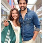Sana Sayyad Instagram - No Caption…Just 2 Good Looking Friends smiling & getting clicked for the Insta Fam ❤️ #postwithdost #drikshit #sanvik #sanasayyad #adhvikmahajan #bff #divyadrishti