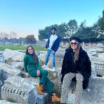 Sana Sayyad Instagram - Touristy Shenanigans with My Gang ❤️ #imaadshamsi #sanasayyad #nehaadhvikmahajan #adhvikmahajan #turkey #blessed #gratitude Ephesus Ancient City