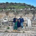 Sana Sayyad Instagram - Touristy Shenanigans with My Gang ❤️ #imaadshamsi #sanasayyad #nehaadhvikmahajan #adhvikmahajan #turkey #blessed #gratitude Ephesus Ancient City