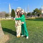 Sana Sayyad Instagram - Just Us Chilling Together ♥️♥️ . . . . . 👗:- @wanderlustbysahiba . #turkey🇹🇷 #istanbul #diaries #nehaadhvikmahajan #adhvikmahajan #sanasayyad #imaadshamsi İstanbul Turkey