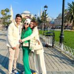 Sana Sayyad Instagram - Just Us Chilling Together ♥️♥️ . . . . . 👗:- @wanderlustbysahiba . #turkey🇹🇷 #istanbul #diaries #nehaadhvikmahajan #adhvikmahajan #sanasayyad #imaadshamsi İstanbul Turkey