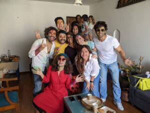 Sanaya Irani Instagram - Happy Holi everyone 😃😃😃. @itsmohitsehgal @sakshi0801 @iakshaydogra @iridhidogra @hegdeg @meiyangchang @additemalik @mohitmalik1113 @lata_sreedhar.