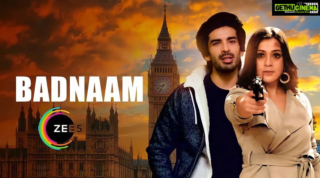 Sanaya Irani Instagram - Streaming now on @zee5. Congratulations team #badnaam. @itsmohitsehgal @priyalgor2 @barkhasengupta @aniruddh_dave @krishnavbhatt @vikrampbhatt @pooja_ent.