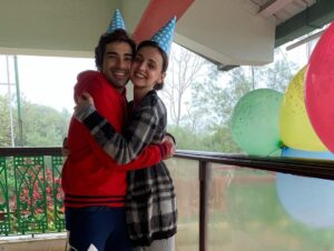 Sanaya Irani Instagram - Happy bday my ❤️. Life is beautiful with you 🥰🥰. @itsmohitsehgal