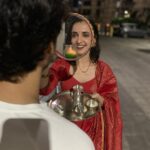 Sanaya Irani Instagram - And it was a very Happy Karwachauth. Hope all you wonderful ladies had a good one 😊😊. @itsmohitsehgal
