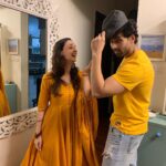 Sanaya Irani Instagram - Just a couple of mad hatters. Happy 40th my beautiful friend. I love that we had to take last minute fake candids so I would have a pic to post on your bday, but I guess that just means we r so busy having a good time that pictures just take a back seat. Here’s wishing you a lifetime of happiness, peace of mind, success in whatever you choose, better communication skills and fewer mood swings on your special day. 🍻 to capturing many many more mental(pun intended)pictures . Have a wonderful day you beautiful soul may you always be surrounded by mountains ⛰ and one day build your dream on top of it. Love you forever @iakshaydogra because you are #friendslikefamily ❤️❤️.