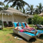 Sanaya Irani Instagram - If it’s Goa it has to be @planethollywoodgoa for us. Brings back so many memories❤️❤️. This time around living in tents by the beach was definitely the highlight 😃😃. @itsmohitsehgal #planethollywoodgoa.