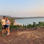 Sanaya Irani Instagram - This was the first time in my life I experienced #forestbathing, it’s where you are not allowed to talk and you just have to listen to the sounds of the forest, it’s therapeutic supposedly and has plenty of benefits. The guys @caboserai gave us this experience which was just so lovely. We trekked through the forest and up the hill just to witness the most gorgeous sunset. Honestly I don’t think the pictures do justice to our experience but here is a small glimpse 😀😀. @itsmohitsehgal let’s go backkkk. #naturelovers #mesmerizingviews