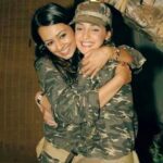 Sanaya Irani Instagram - Two very unclear pictures but I guess the emotion is very clear. Lots and lots of hugs and love to you @deeya09. Happy bday my beautiful soul 😘😘. I feel like we have grown up together. Thank you for being like a sister to me. Here’s wishing all your beautiful dreams come true and sending pots and pots of love your way ❤️❤️❤️. Get done with your detox juice diet so when I come there we can eat cake 🎂 and maybe ruffle lays and dairy milk too 😉. Love you ❤️