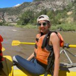Sanaya Irani Instagram - Throwback to a super fun day of rafting in the rockies. 😃😃😃