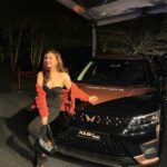 Sanaya Pithawalla Instagram - This car is driving me crazy!! Thank you @mahindra_born_electric @mahindra_auto @mahindraxuv400 #mahindraevfashionfestival #mahindra #BE #xuv #bornelectricvision Hyderabad High-tech City